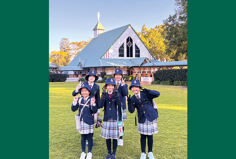 自然豊かな広々とした環境